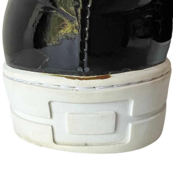 CHAUSSURE LAPIN Black Patent Jeweled Slip On Trainers | 8 - Picture 6 of 11